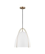 Visual Comfort Studio Collection Norman Large White Satin Brass - $120.00