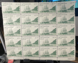 Block of 20 Unused  13c US Captain James Cook Hawaii 1778 38385 - $24.16 CAD