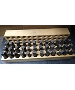 YOUNG BROS 08361 3/8 36 PC A-Z &amp; 0-8 M/M Hand Stamping Metal Die Set (54... - $184.62 CAD