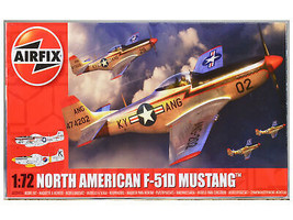 Level 1 Model Kit North American P-51D Mustang Fighter Aircraft w 2 Schemes - £22.31 GBP