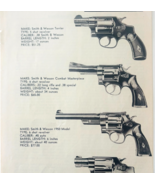 1950 Smith &amp; Wesson Revolvers Pistols Advertisement Vintage Gun Firearms... - €25,60 EUR