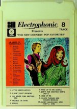 &quot;The New Country-Pop Favorites&quot; 8 Track Tape - Electrophonic - CAPITOL SM - VTG. - £6.75 GBP