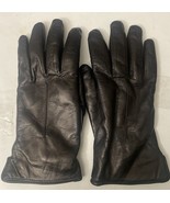 Fratelli Orsini Leather Gloves Size 7.5 w/ Rabbit Fur Lined Everyday - $58.99