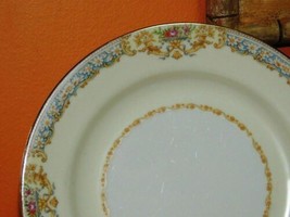 One Round Desert/Salad Plate 7.75&quot; Rose China Occupied Japan pattern RO2 - £5.73 GBP