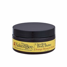 The Naked Bee Orange Blossom Honey Ultra-Rich Body Butter, 8 Oz - £27.96 GBP