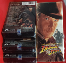 The Adventures of Indiana Jones Trilogy (1981), VHS (1999), SEALED - £14.01 GBP