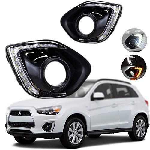 AupTech 9-Leds Daytime Running Lights Car LED DRL White and Yellow Signa... - $119.19