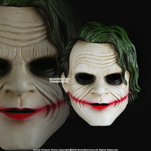 Halloween Resin Joker Mask Adult Costume Party Props Realistic Movie Cos... - £17.81 GBP