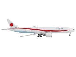 Boeing 777-300ER Commercial Aircraft Japan Air Self-Defense Force White w Red St - £55.08 GBP