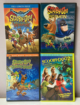 Lot of 4 Scooby-Doo DVDs Batman, Witch&#39;s Ghost , Vampire, Monsters Unleashed - £11.73 GBP