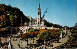 The Basilica of the Esplanade Lourdes Postcard PC212 - £3.94 GBP