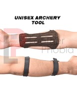 Archery Leather Arm Guard Protector Traditional Forearm Guard Hunting Ar... - £8.41 GBP