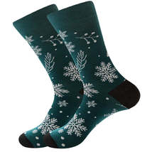 Anysox 5 Pairs Dark Green Size 5-13 Socks Crystal Silk Tide Winter Holid... - £27.96 GBP