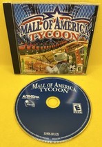  Mall Of America Tycoon (PC CD-ROM, 2004, Activision w/ Manual, Jewel Case) - £10.94 GBP