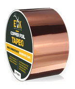 Copper Foil Tape with Conductive Adhesive for Guitar &amp; EMI Shielding (2&quot;... - $15.99