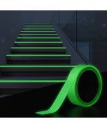 Green Glow-in-the-Dark Tape, Fluorescent Luminous Adhesive for UV Party ... - $140.05 MXN