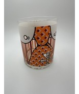 Vintage Tie One On Orange Suit Whiskey Glass 4.25” NB1 - €12,38 EUR