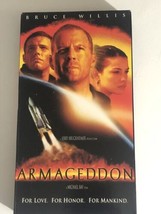 Armageddon VHS Tape Bruce Willis Ben Affleck S2B - $5.93