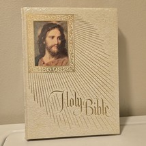 NEW Large Holy Bible Fireside Family Edition NAB Catholic Leather Bound ... - $24.92