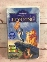 Walt Disney&#39;s The Lion King VHS Masterpiece Collection Clamshell Factory... - £10.05 GBP