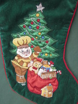Hersheys Chocolate Christmas Stocking Embroidered Hershey 21&quot; Trademarked - £14.88 GBP