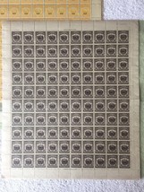 El Salvador Revenue: Timbre Municipal 10c American Bank Note Full Sheet ... - $20.66