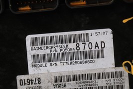 Dodge Chrysler Mopar Engine Control Unit Module Computer ECU ECM PCM P05094644AD image 4