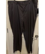 Pebble Beach Men’s 42x30 Performance  Dark Gray Khaki Pants NWT - $395.91 MXN