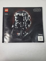 Lego Star Wars Tie Fighter Pilot #75274 Instruction Manual Only - £6.86 GBP