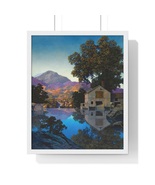 Maxfield Parrish, Mill Pond, Neo-Classical, Maxfield Parrish Art, Giclée... - £35.83 GBP+