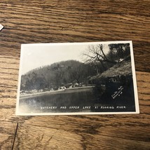 Hatchery Upper Lake roaring river Fields Photo Cassville Missouri RPPC P... - £6.02 GBP