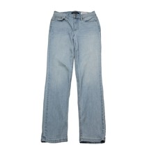 Calvin Klein Pants Womens 27 Light Blue High Rise Flat Front Denim Jeans - £23.34 GBP