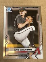 2021 Bowman Chrome Prospects BCP104 Blake Walston Diamondbacks - €1,28 EUR