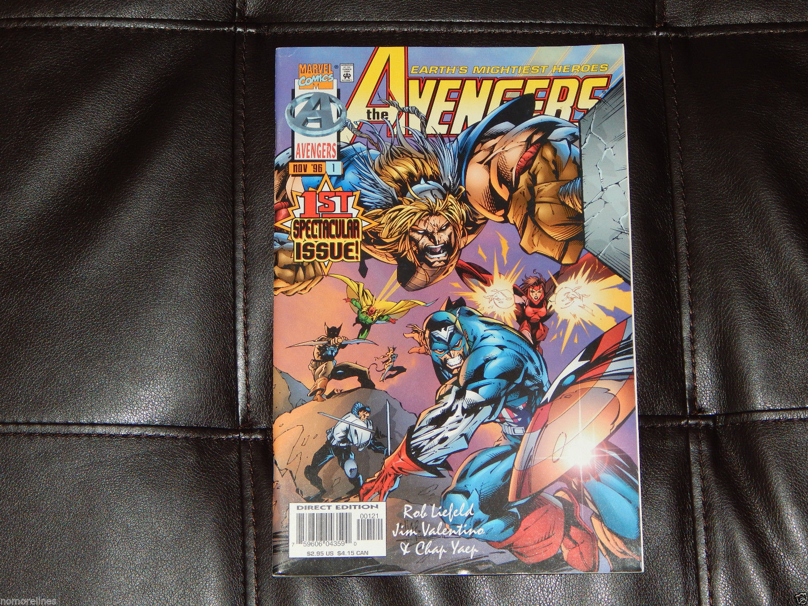 Primary image for AVENGERS  (MARVEL) (1996 Series) #1 VARIANT Fair Comics Book Free Shipping!