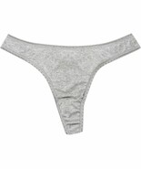 Charter Club Women&#39;s Sexy Grey Heather Thong Panty Underwear XS Lace Tri... - $417.96 MXN
