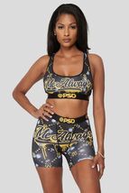 PSD Women's Me Always Black Sports Bra, Black, M - $17.82