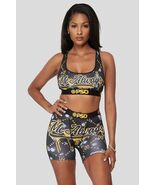 PSD Women's Me Always Black Sports Bra, Black, M - $17.82