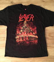 SLAYER XL Band T-Shirt Short Sleeve Zombie Soldier - £51.83 GBP