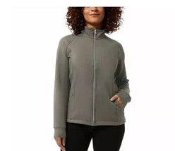 32 Degrees Heat Women&#39;s Size XL Gray Athletic Jacket Sweatshirt NWT - $12.59