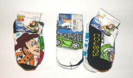 Toy Story and Hot Wheels Toddler Boys 3pk Sock Size 4-6 NEW - £7.20 GBP