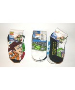 Toy Story and Hot Wheels Toddler Boys 3pk Sock Size 4-6 NEW - £7.17 GBP