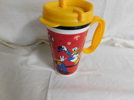 Disney Parks Celebrate Today Sippy Cup Mickey Minnie Donald Duck Pluto - £2.38 GBP