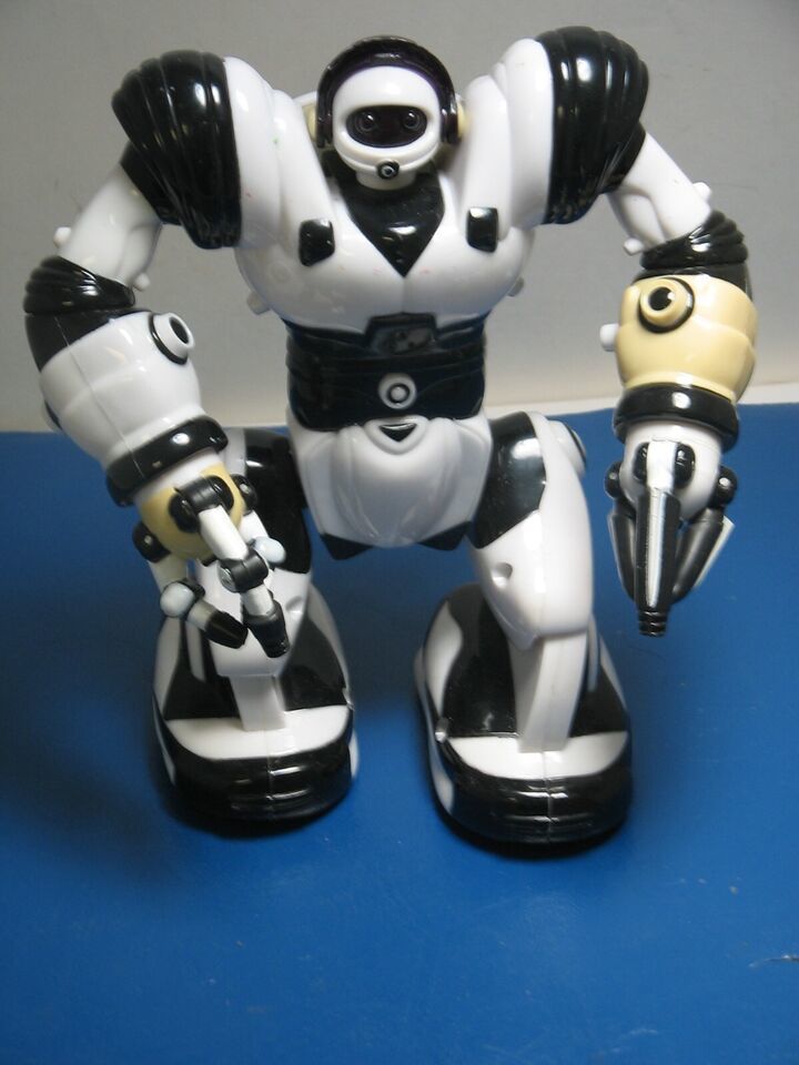 Wowee Mini 7&quot; Robosapien 2004 Classic battery powered toy Robot Used - $7.99