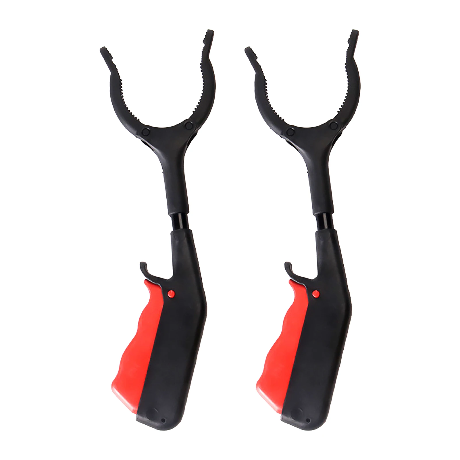 2pcs 30cm Pickup Portable Small Handled Short Lightweight Rubbish Tong Strong - £12.45 GBP