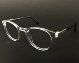Dragon Eyeglasses Frames DR2013 971 Grey Clear Round Full Rim 49-21-145 - $79.45