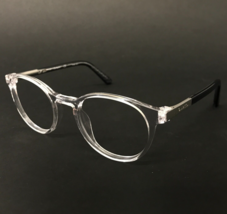 Dragon Eyeglasses Frames DR2013 971 Grey Clear Round Full Rim 49-21-145 - £62.52 GBP