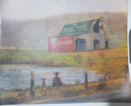 Coca-Cola Jim Simpson Vanishing Memories Artist Proof 16/250 1989 - $27.23