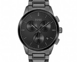 Hugo Boss Steer GQ GREY Chronograph Gents Bracelet Watch HB1513929 NEW B... - $131.76