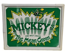 Mickey&#39;s Fine Malt Liquor &quot;The Mean Green&quot; Lighted Beer Sign (1984) - $140.24