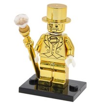 Mr Gold Minifigure Building Blocks DIY Toys - $8.99